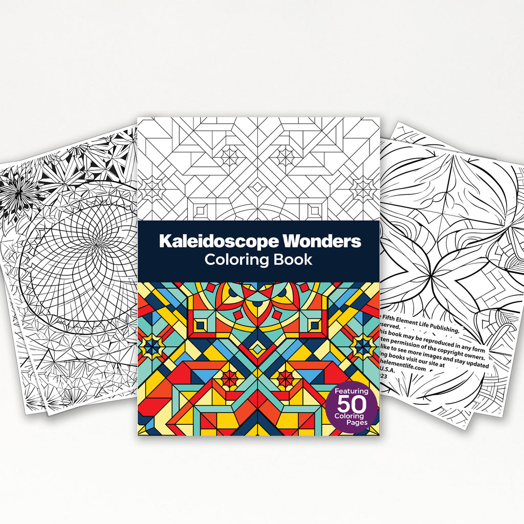 50 Kaleidoscope Wonder Printable Coloring Pages For Kids & Adults
