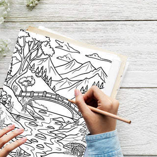 50 Charming Connecticut Printable Coloring Pages For Kids & Adults (INSTANT DOWNLOAD)