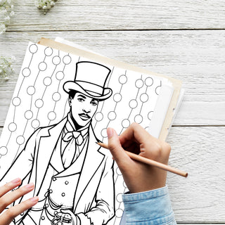 50 Elegant 30s Printable Coloring Pages For Kids & Adults (INSTANT DOWNLOAD)