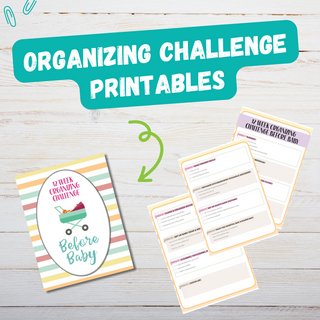 12 Week Organizing Challenge Journal