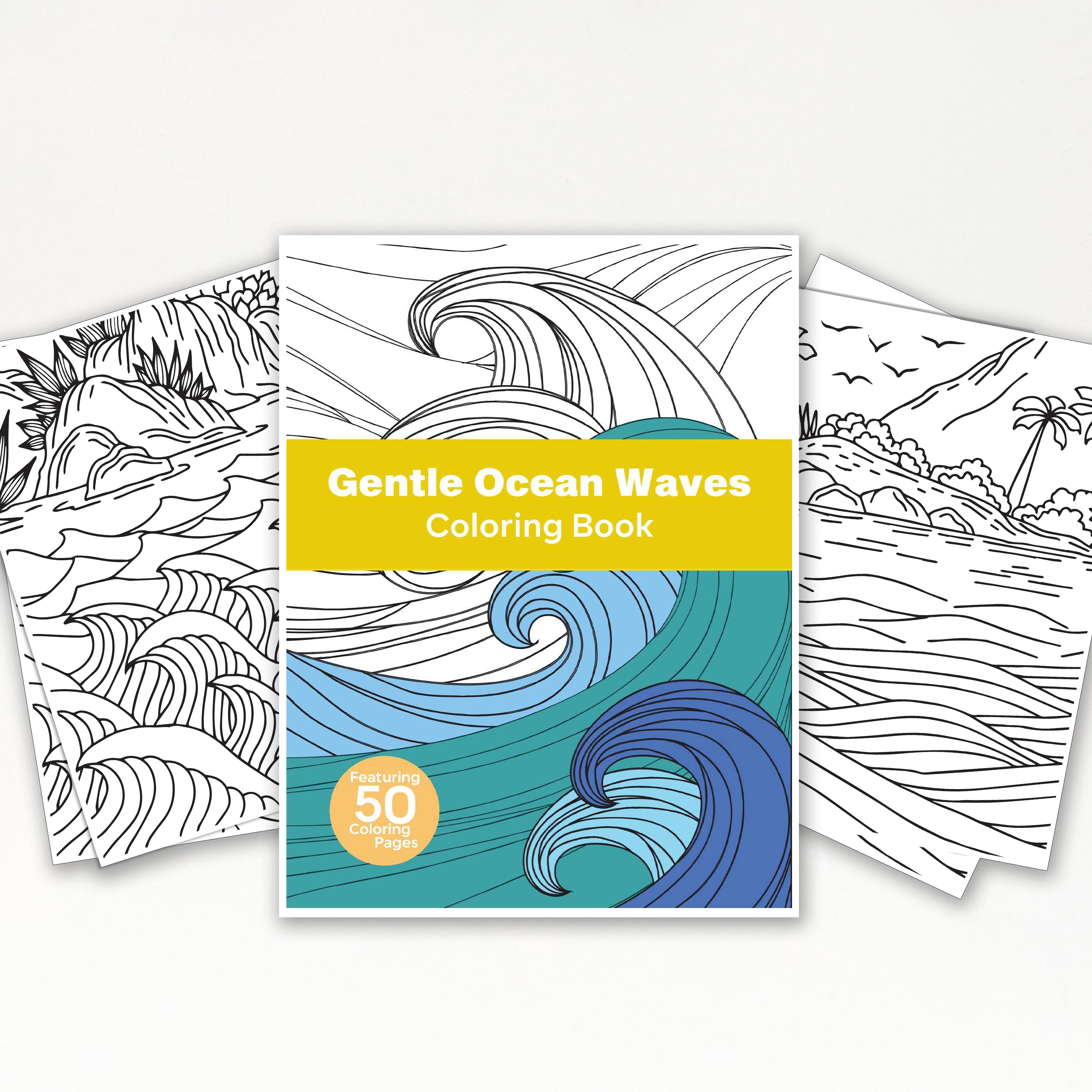 Wave Coloring Worksheet Ocean Waves Coloring Page Coloring Pages Ocean Waves Vector Images