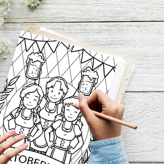 50 Amazing Germany Printable Coloring Pages For Kids & Adults (INSTANT DOWNLOAD)