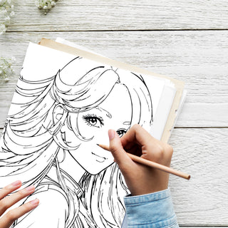 50 Good Hair Day Printable Coloring Pages For Kids & Adults (INSTANT DOWNLOAD)