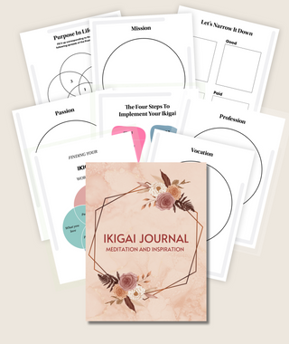 Purposeful Ikigai Journal (INSTANT DOWNLOAD)