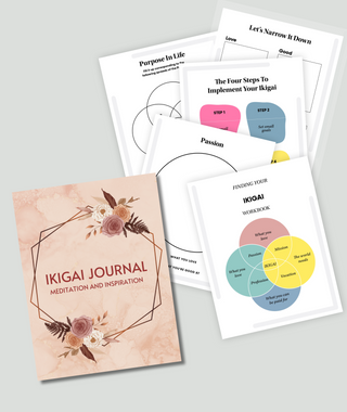 Purposeful Ikigai Journal (INSTANT DOWNLOAD)