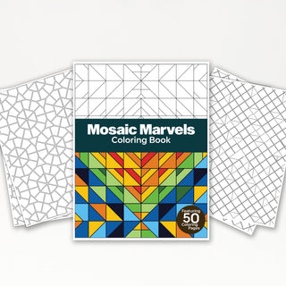 50 Mosaic Marvel Printable Coloring Pages For Kids & Adults (INSTANT DOWNLOAD)