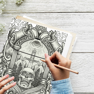 50 Mystical Celtic Design Printable Coloring Pages For Kids & Adults (INSTANT DOWNLOAD)