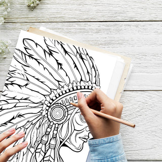 50 Amazing Oklahoma Printable Coloring Pages For Kids & Adults (INSTANT DOWNLOAD)