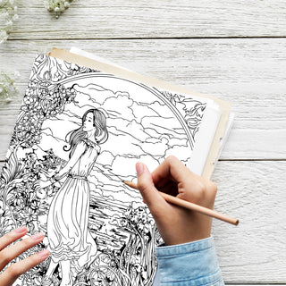 50 Plant Mom Paradise Printable Coloring Pages For Kids & Adults (INSTANT DOWNLOAD)