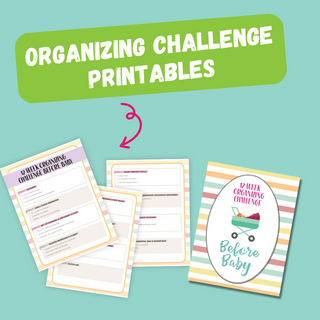 12 Week Organizing Challenge Journal